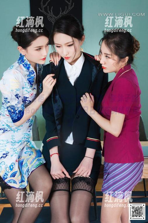 Ligui丽柜 - 下载这本写真集，奈沐子的黑秘书or白秘书，让你日日都在纠结中度过。