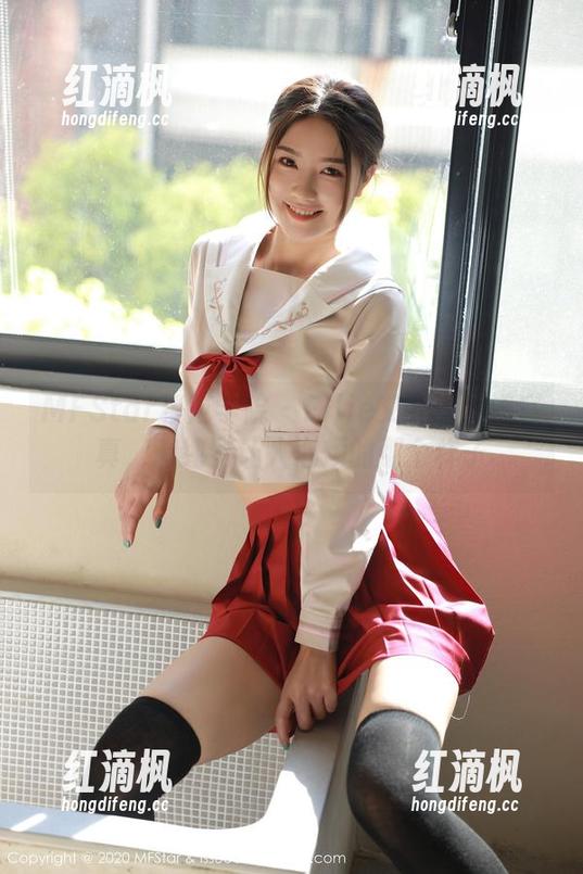 MFStar模范学院 - Ellie艾栗栗精选写真，清纯到让人心烦的那个样子