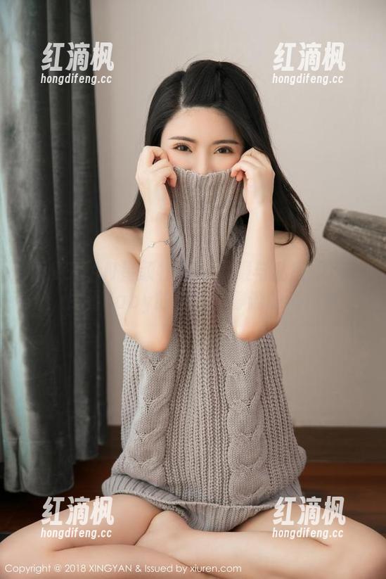XINGYAN星颜社 - 水手服与私房的巧合：佟蔓baby的图集，静谧的海岸线