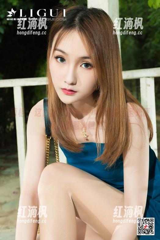 丽柜 - 这白裙子不简单，晴晴的无圣光原图总能惹人瞧瞧！