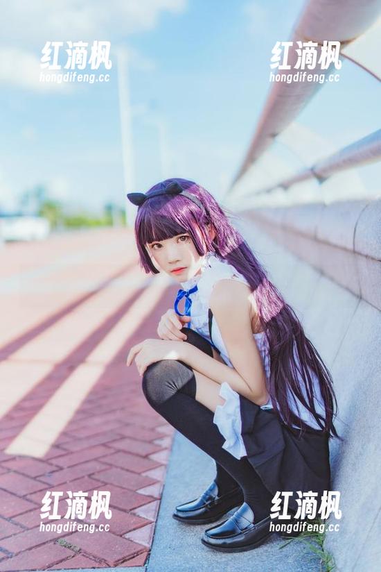 桜桃喵 桜桃喵的草莓cos,高清得让人捧心